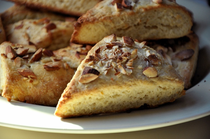 Lemon Almond Tea Scones