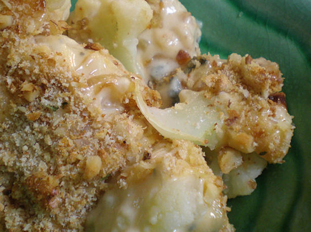 Cauliflower and Gorgonzola Au Gratin