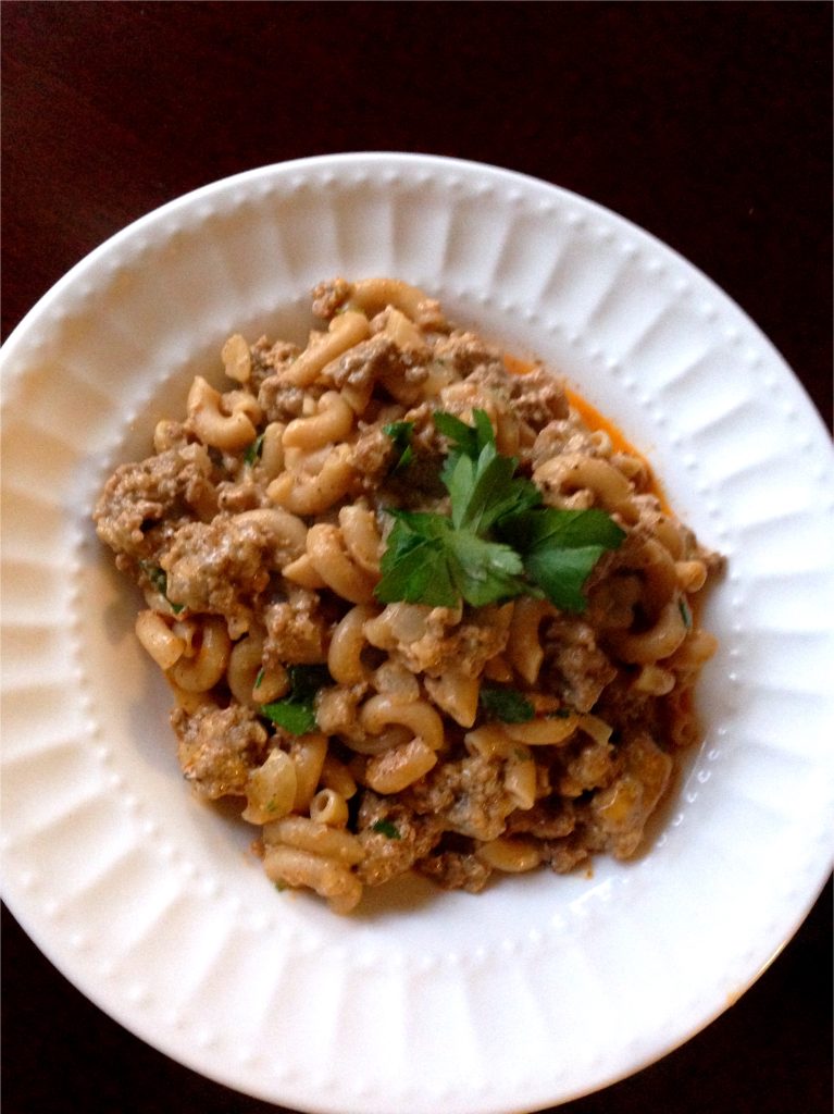 Zesty Homemade Hamburger Helper