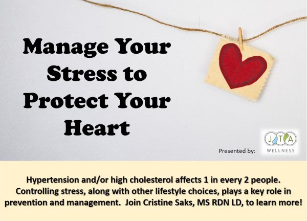 WEBINAR: Manage Your Stress to Protect Your Heart