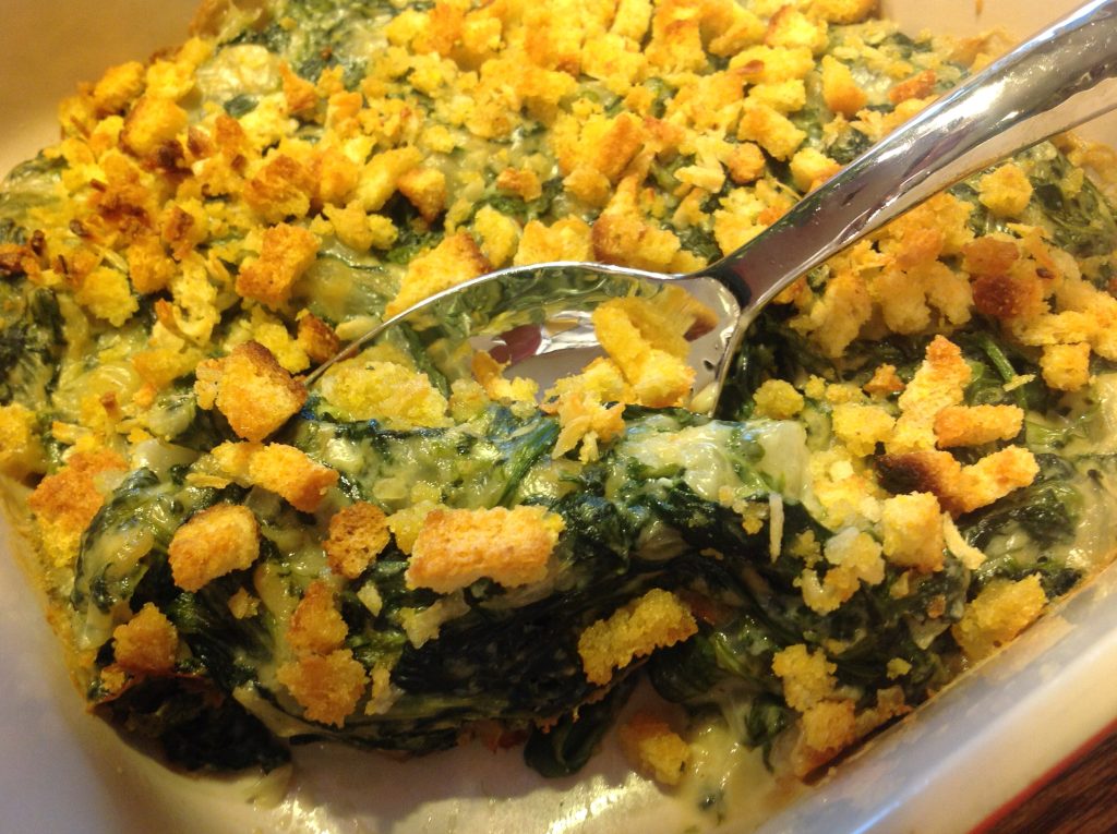 Spinach Madeleine