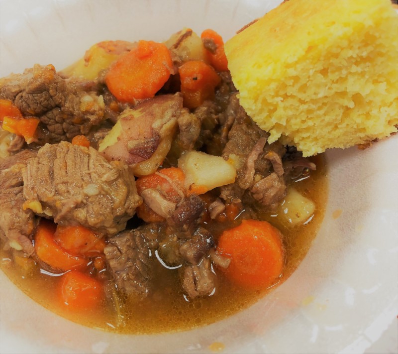 Beef Stew w/ Hatch Green Chiles