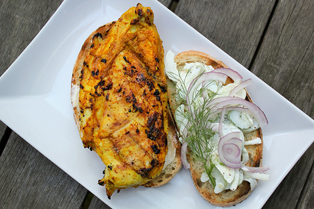 Mediterranean Chicken Sandwich