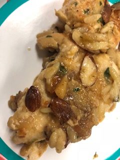 Orange Marmalade Almond Chicken