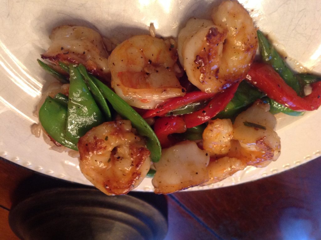 Caramelized Black Pepper Shrimp