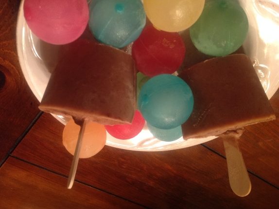 Homemade Chocolate Fudgsicles