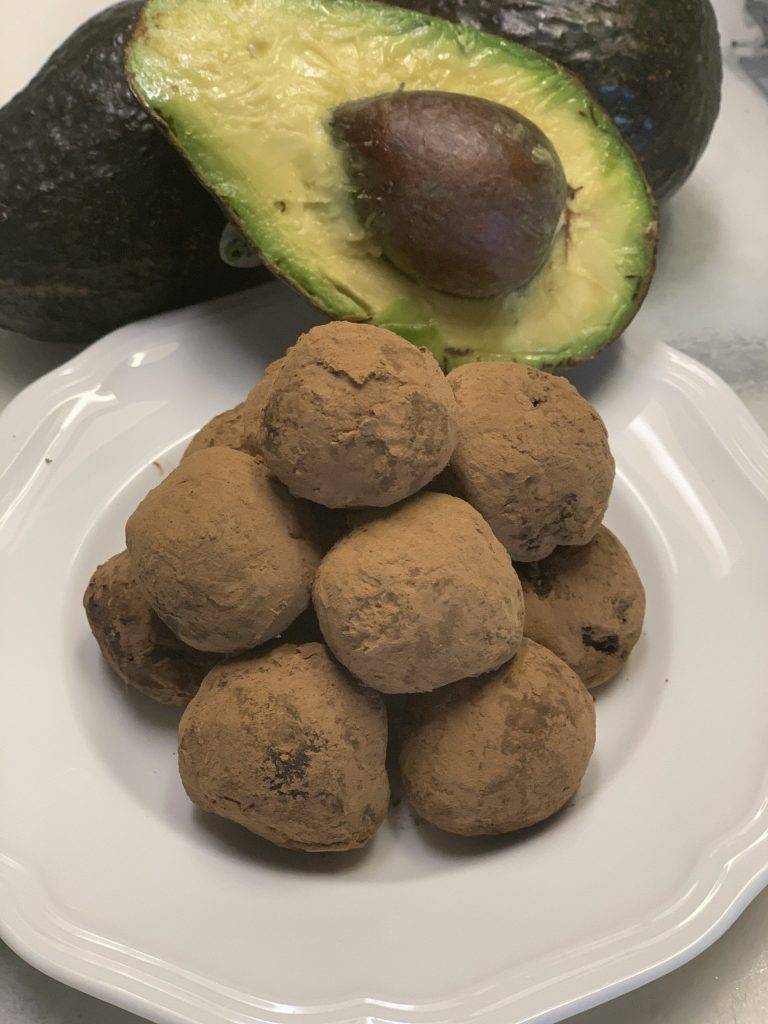 Dark Chocolate Avocado Truffles